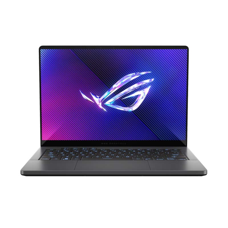 Picture of Asus ROG Zephyrus G14 - AMD Ryzen 9 8945HS 14" (35.56 cm)  GA403UV-QS086WS Gaming Laptop (16GB/ 1TB SSD/ NVIDIA GeForce RTX 4060/ Windows 11 Home/ MS Office/ 1Year Warranty/ Eclipse Gray/ 1.5 Kg)